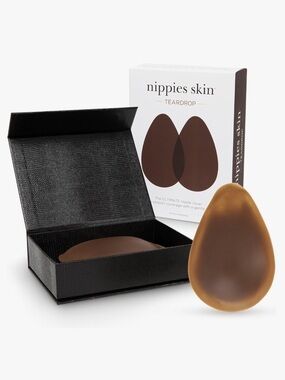 Nippies Reusable Nipple Covers Women - Extra Thick, Teardrop & Semi-Circle Style